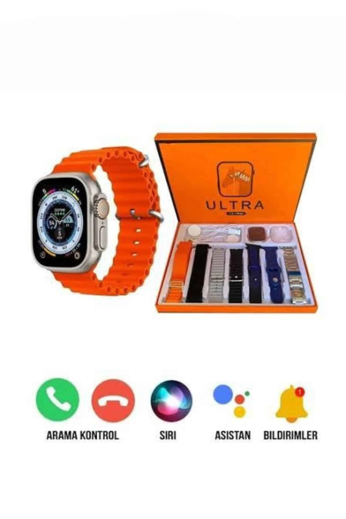 Unısex 7 Kordonlu Çok Fonksiyonlu Nabız Ölçer Uyku Ve Sağlık Takibi ( Lisinya )