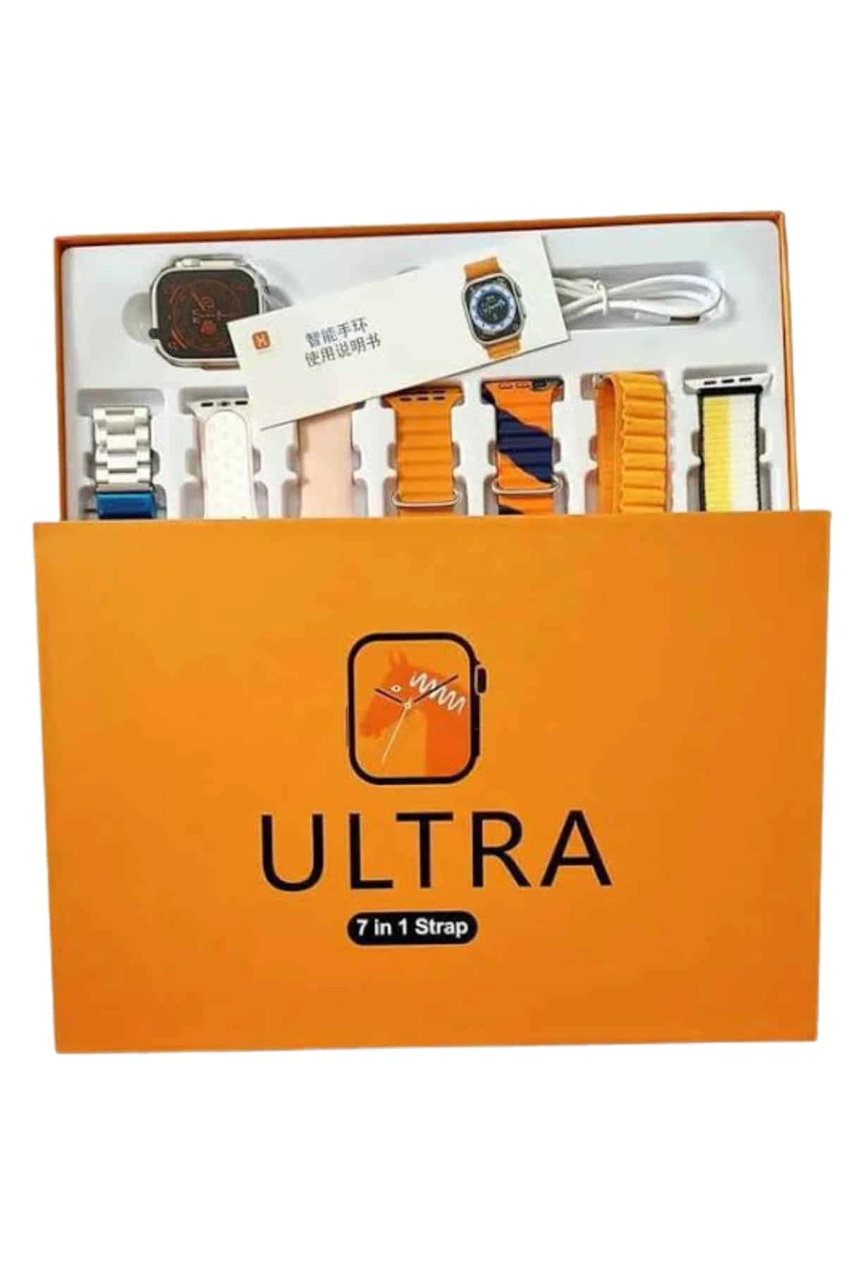 Unısex 7 Kordonlu Çok Fonksiyonlu Nabız Ölçer Uyku Ve Sağlık Takibi ( Lisinya )