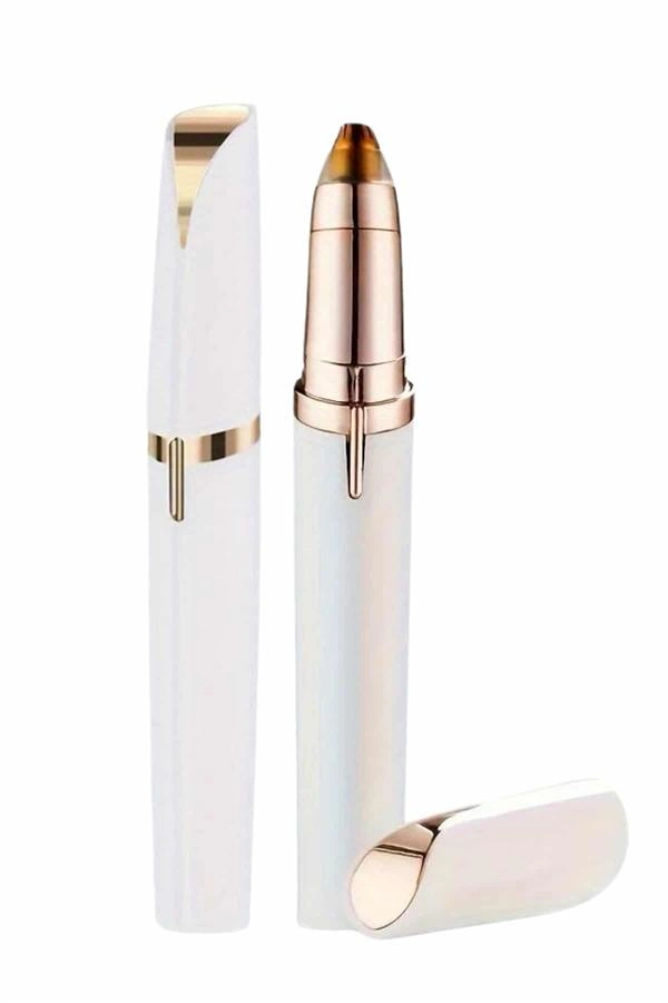 Unısex Şarjlı Kaş Bıyık Alma Epilatörü Hassas Ciltlere Özel Acısız ( Lisinya )