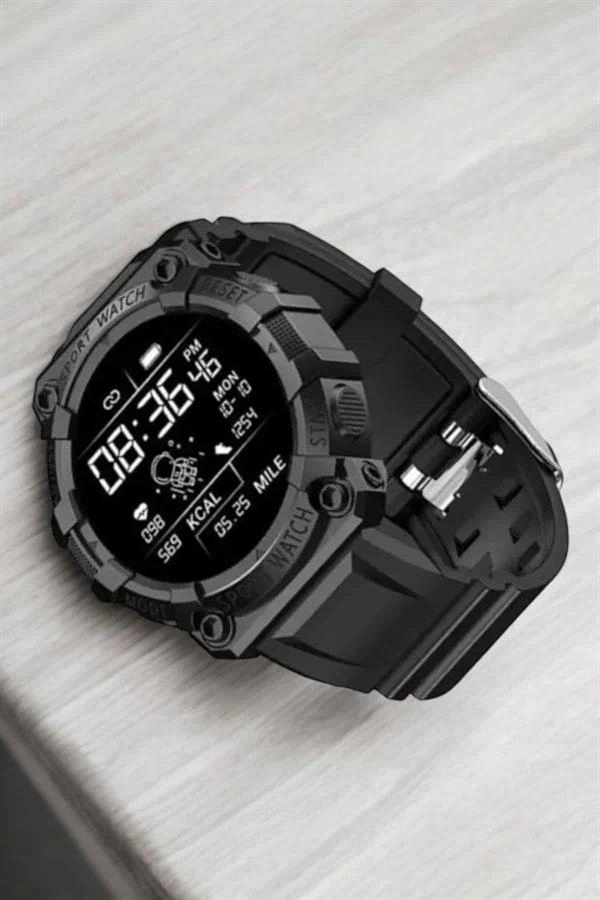 Unisex Tasarımıyla Klasik Ve Spor Kombinlere Uygun Akıllı Saat ( Lisinya )