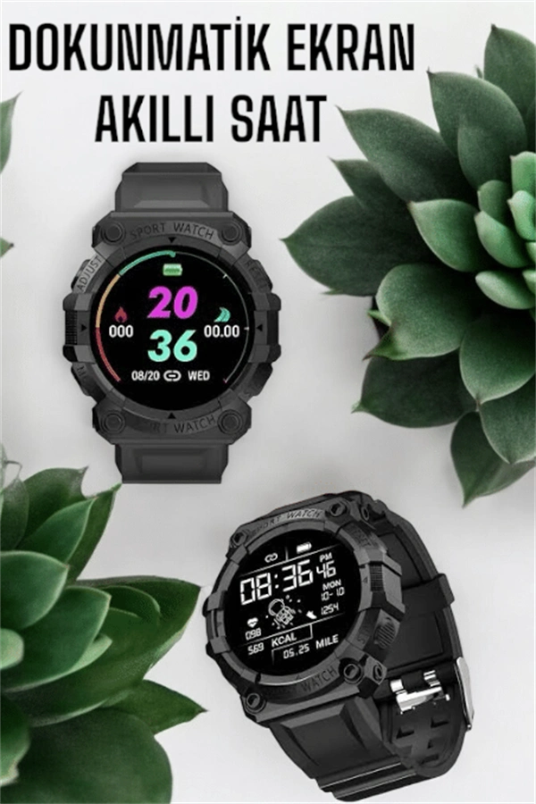 Unisex Tasarımıyla Klasik Ve Spor Kombinlere Uygun Akıllı Saat ( Lisinya )