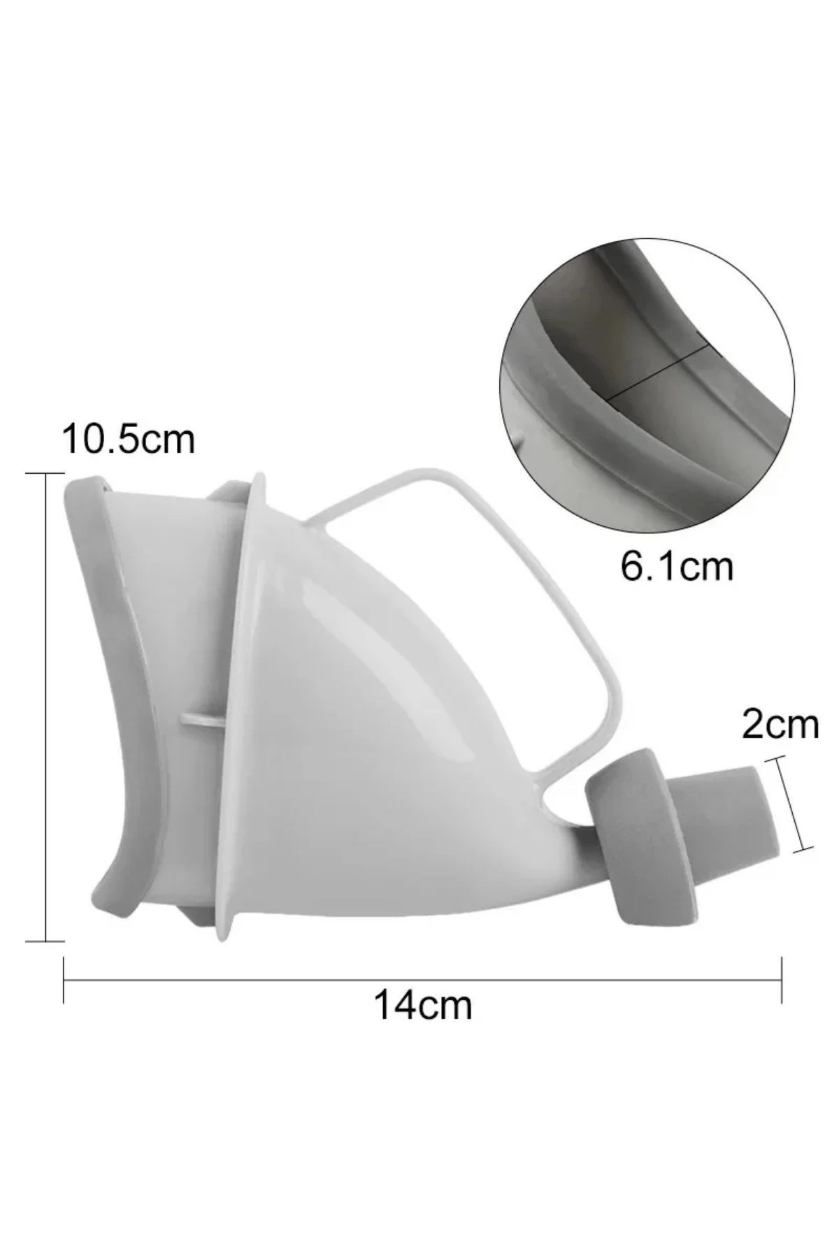 Unisex Taşınabilir Hijjenik Seyahat Tuvalet Aparatı Seyahat Tuvalet Hunisi ( Lisinya ) Unisex Taşınabilir Hijjenik Seyahat Tuvalet Aparatı Seyahat Tuvalet Hunisi ( Lisinya )