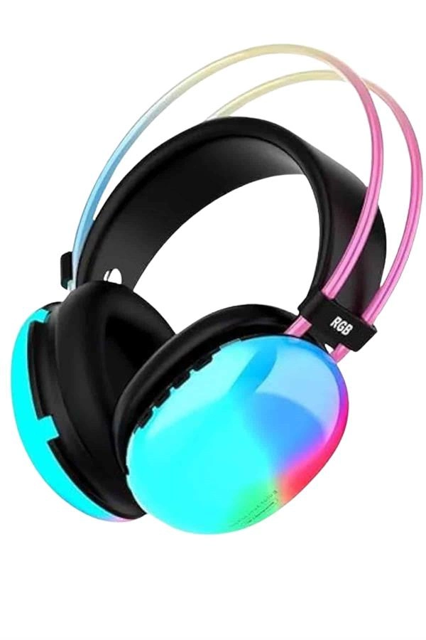 Unısex Yüksek Ses Kaliteli Yumuşak Kılıflı Kablosuz Kulak Üstü Bluetooth Kulaklık ( Lisinya )