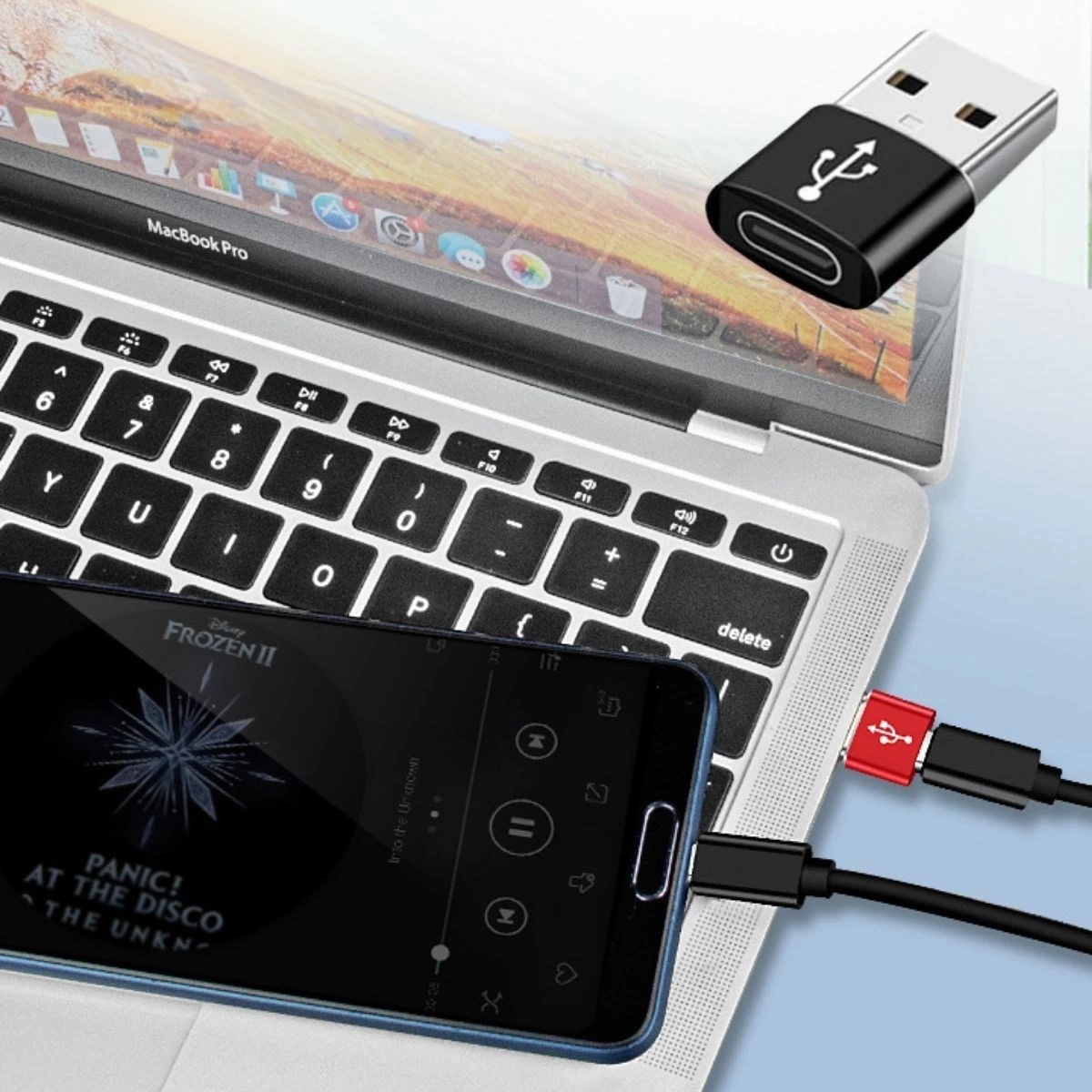 Usb'den Type-c 'ye Dönüştürücü Adaptör Veri Aktarımı Sağlayıcı Şarj Data Çevirici ( Lisinya ) Usb'den Type-c 'ye Dönüştürücü Adaptör Veri Aktarımı Sağlayıcı Şarj Data Çevirici ( Lisinya )