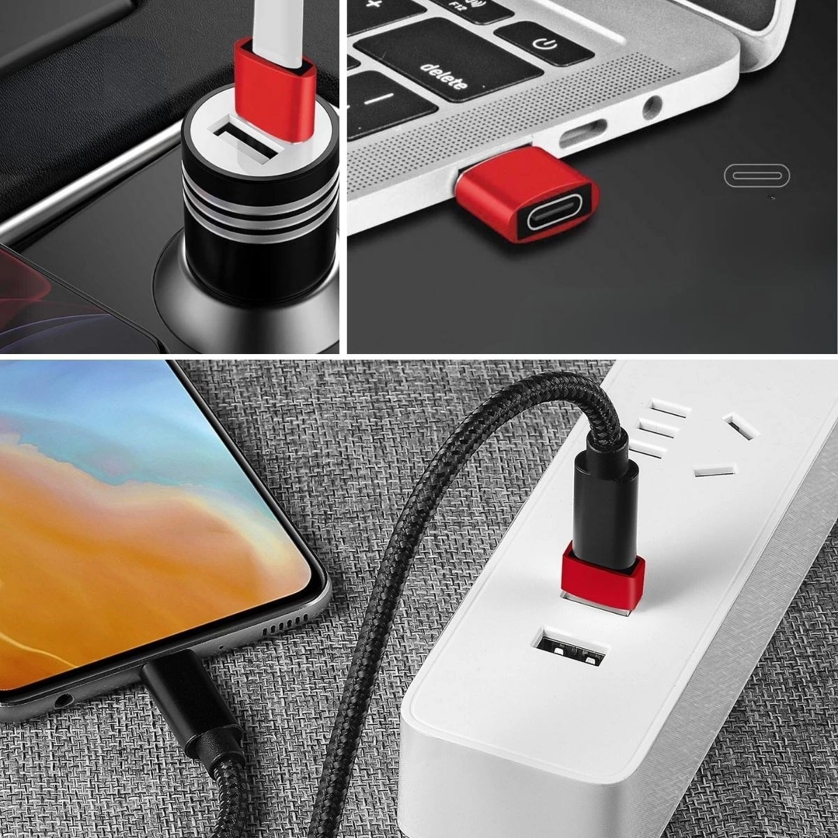 Usb'den Type-c 'ye Dönüştürücü Adaptör Veri Aktarımı Sağlayıcı Şarj Data Çevirici ( Lisinya ) Usb'den Type-c 'ye Dönüştürücü Adaptör Veri Aktarımı Sağlayıcı Şarj Data Çevirici ( Lisinya )
