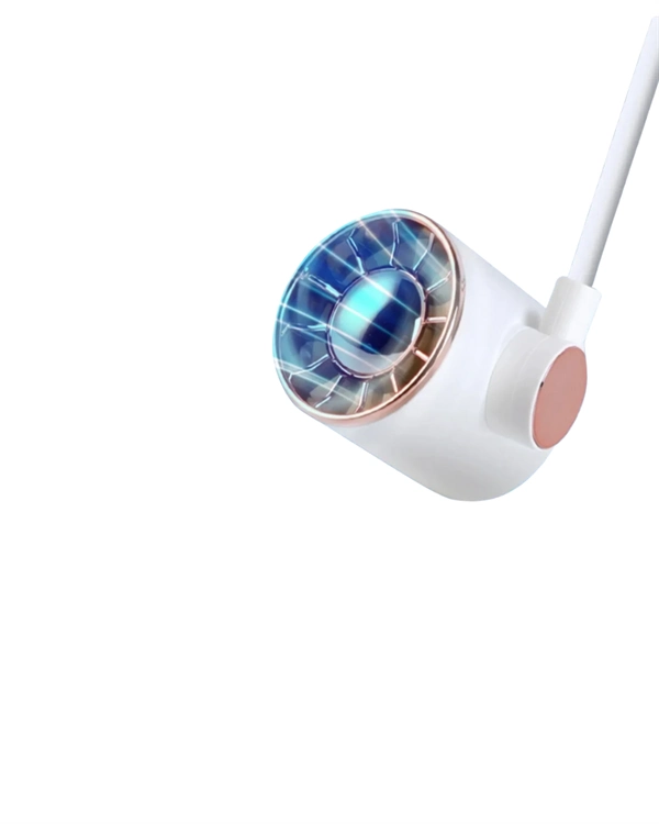 Usb Şarjlı Katlanabilir Boyun Fanı | 3 Kademeli, Sessiz Ve Taşınabilir Tasarım ( Lisinya )