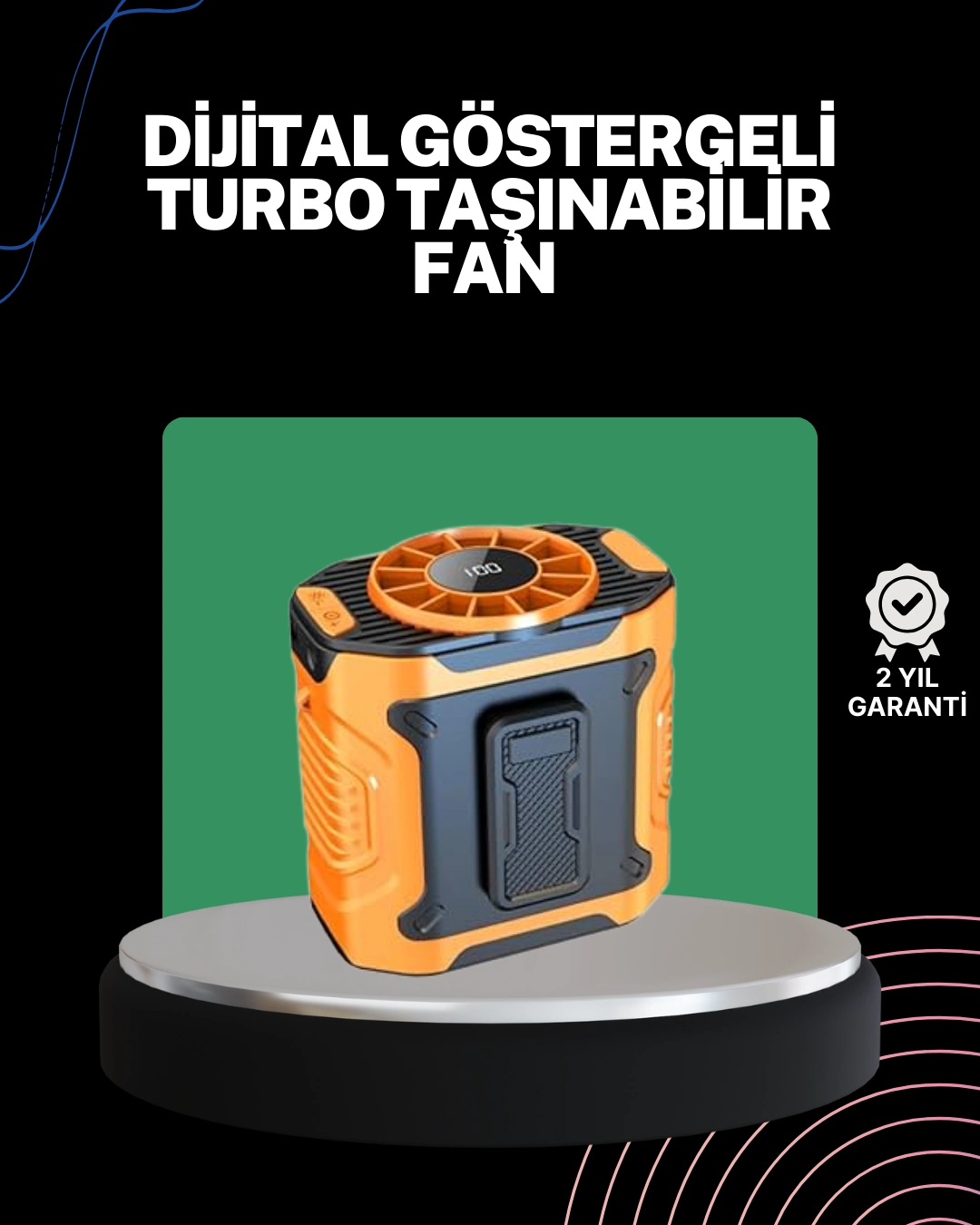 Usb Şarjlı Kompakt El Ve Boyun Fanı Çok Fonksiyonlu ( Lisinya ) Usb Şarjlı Kompakt El Ve Boyun Fanı Çok Fonksiyonlu ( Lisinya )