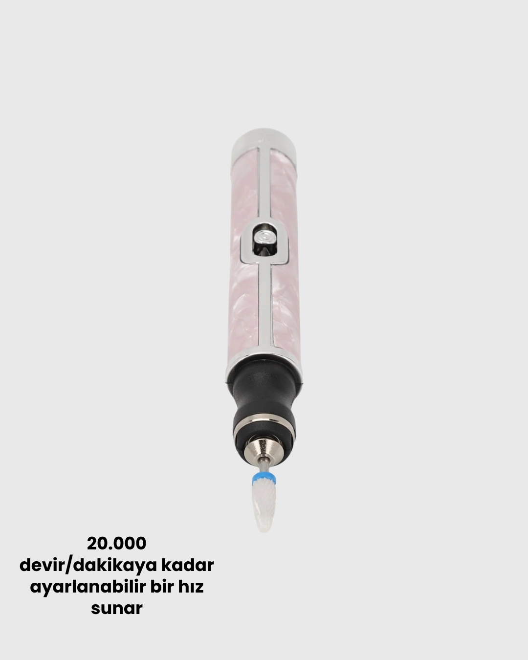 Usb Şarjlı Profesyonel 20.000 Rpm Elektrikli Oje Sökücü Ve Tırnak Bakım Aleti ( Lisinya )
