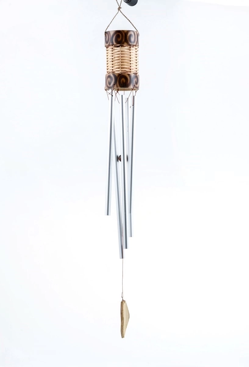 Üstü Bambu Metalli Rüzgar Çanı 83 Cm St00143 ( Lisinya )
