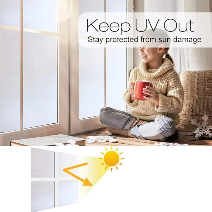 Uv Engelleyici Buzlu Cam Filmi 2 Metre X 45 Cm. ( Lisinya ) Uv Engelleyici Buzlu Cam Filmi 2 Metre X 45 Cm. ( Lisinya )