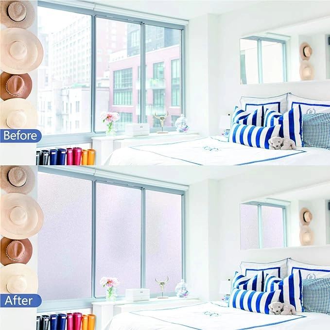 Uv Engelleyici Buzlu Cam Filmi 3 Metre X 45 Cm. ( Lisinya ) Uv Engelleyici Buzlu Cam Filmi 3 Metre X 45 Cm. ( Lisinya )