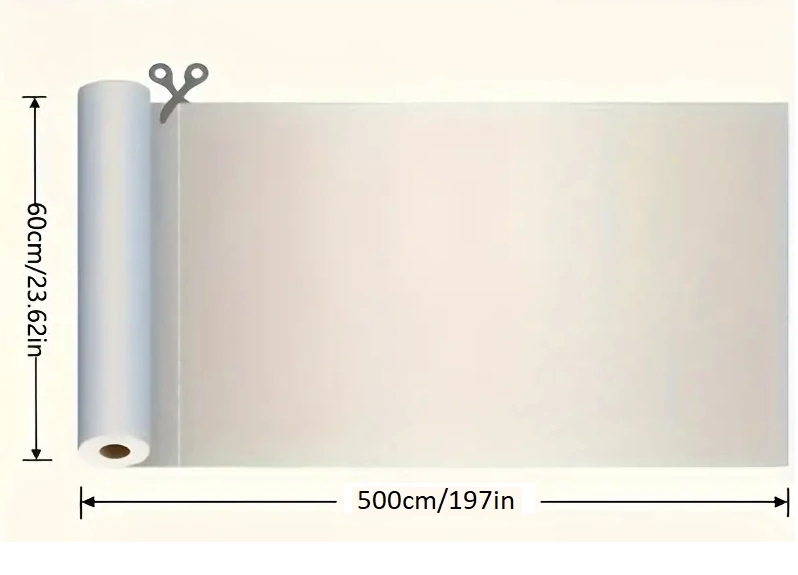 Uv Engelleyici Buzlu Cam Filmi 5 Metre X 60 Cm ( Lisinya )