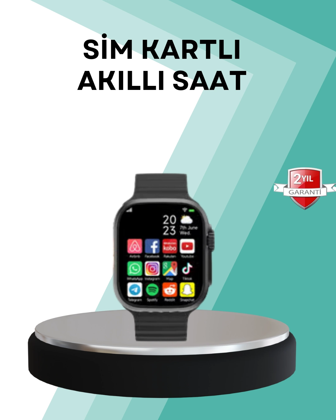 Uyku Takipli Gps’li Sım Kart Destekli Akıllı Saat ( Lisinya )