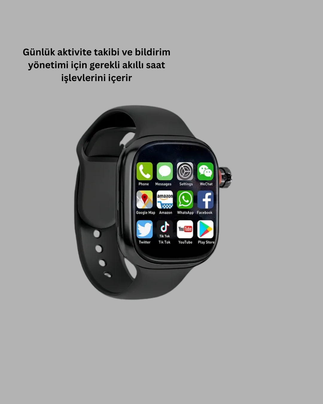 Uyku Takipli Gps’li Sım Kart Destekli Akıllı Saat ( Lisinya )