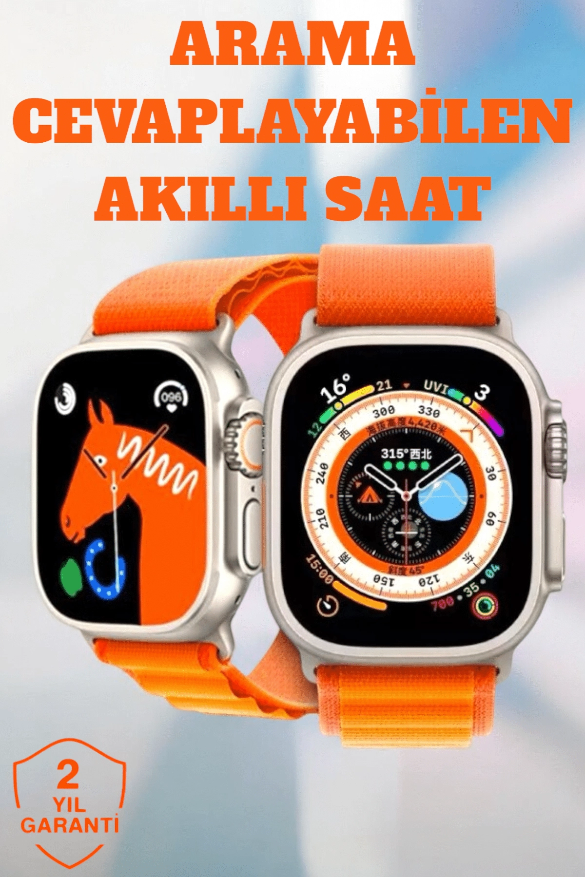 Uyku Ve Nabız Takipli, Wireless Şarjlı Akıllı Saat Android Ve İos Uyumlu ( Lisinya )