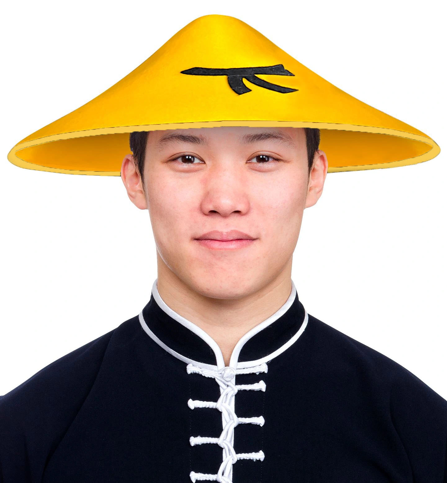 Uzak Doğu Asyalı Şapkası Sarı Renk ( Lisinya ) Uzak Doğu Asyalı Şapkası Sarı Renk ( Lisinya )