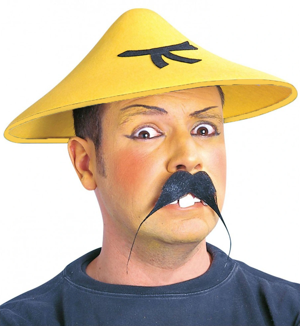 Uzak Doğu Asyalı Şapkası Sarı Renk ( Lisinya ) Uzak Doğu Asyalı Şapkası Sarı Renk ( Lisinya )