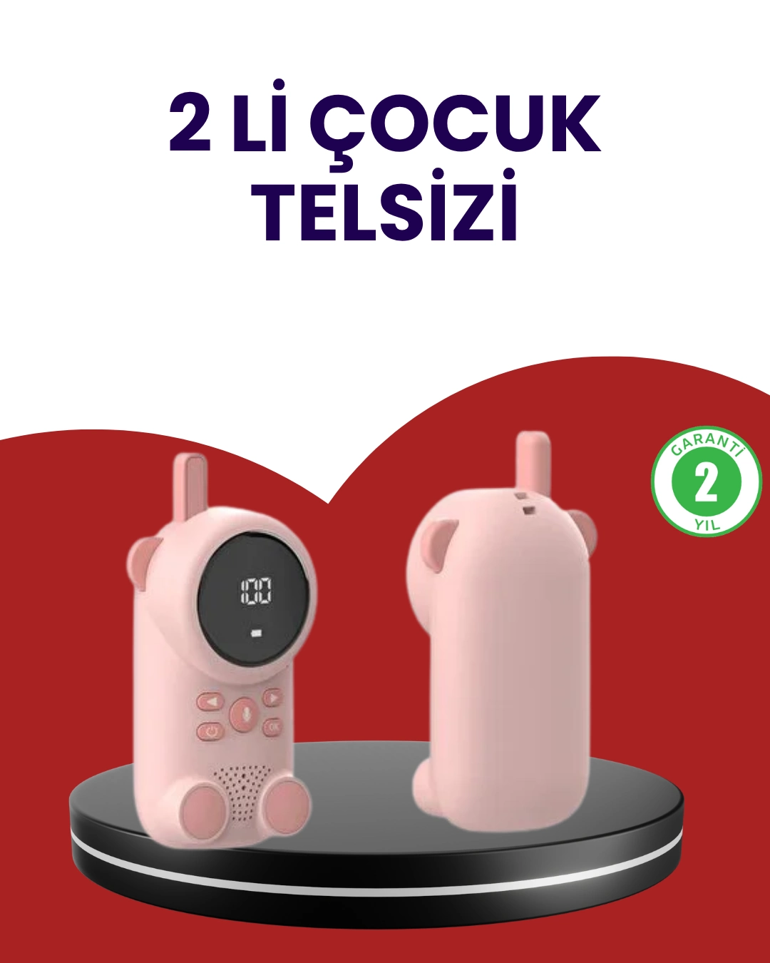 Uzun Menzilli Bebek Telsizi – Vox Modlu, Renkli Lcd Ekranlı ( Lisinya ) Uzun Menzilli Bebek Telsizi – Vox Modlu, Renkli Lcd Ekranlı ( Lisinya )