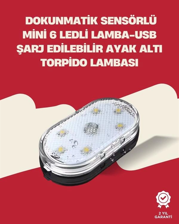 Uzun Ömürlü Lityum Bataryalı, Kompakt Araba İç Mekan Led Işıklar ( Lisinya )