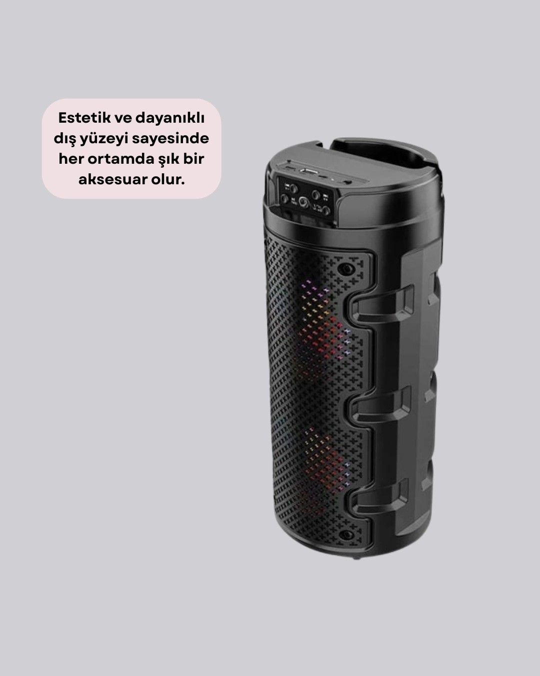 Uzun Pil Ömrü Sunan Kablosuz Bluetooth Hoparlör ( Lisinya ) Uzun Pil Ömrü Sunan Kablosuz Bluetooth Hoparlör ( Lisinya )