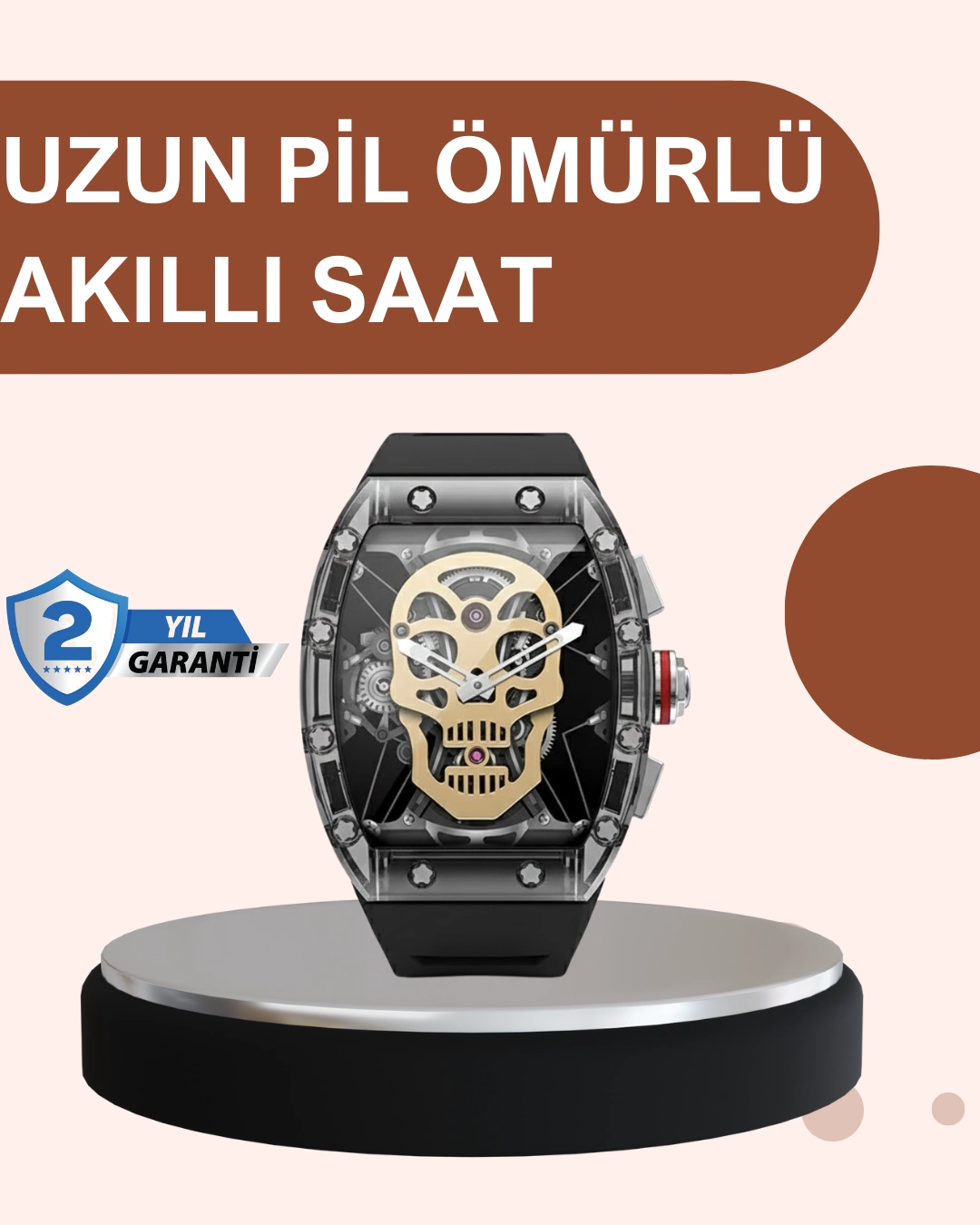 Uzun Pil Ömürlü Akıllı Saat Günlük Ve Spor Kullanım ( Lisinya )