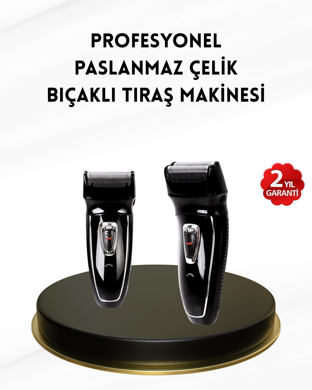 Uzun Pil Ömürlü Şarjlı Tıraş Makinesi – Hızlı Şarj, Ergonomik Tasarım, Çok Yönlü Kullanım ( Lisinya )