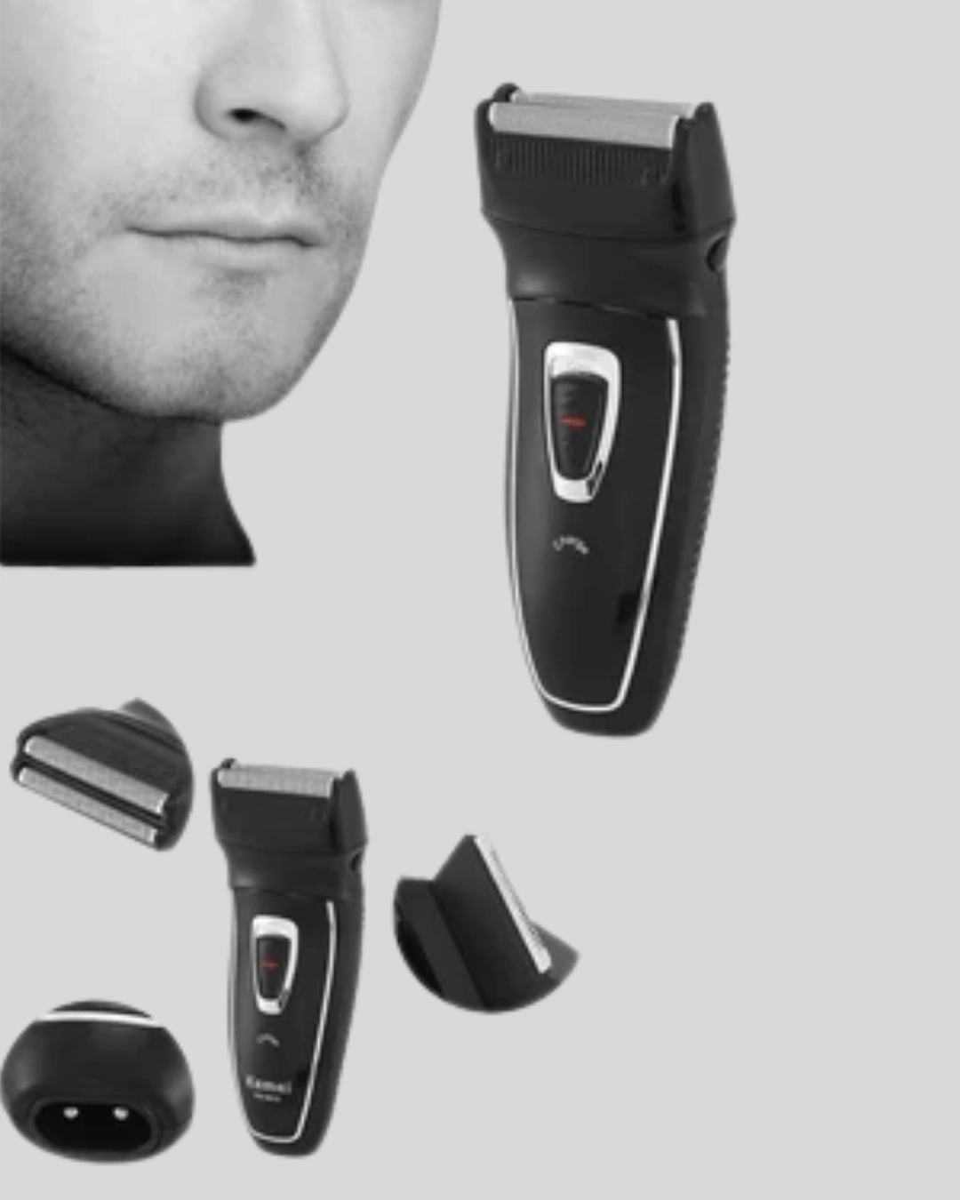 Uzun Pil Ömürlü Şarjlı Tıraş Makinesi – Hızlı Şarj, Ergonomik Tasarım, Çok Yönlü Kullanım ( Lisinya )