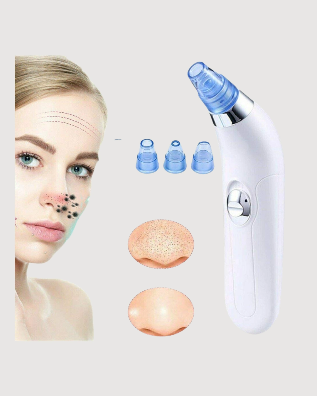 Vakum Teknolojili Siyah Nokta Temizleyici Cihaz – 4 Farklı Başlık Ve Derinlemesine Gözenek Temizliği ( Lisinya )