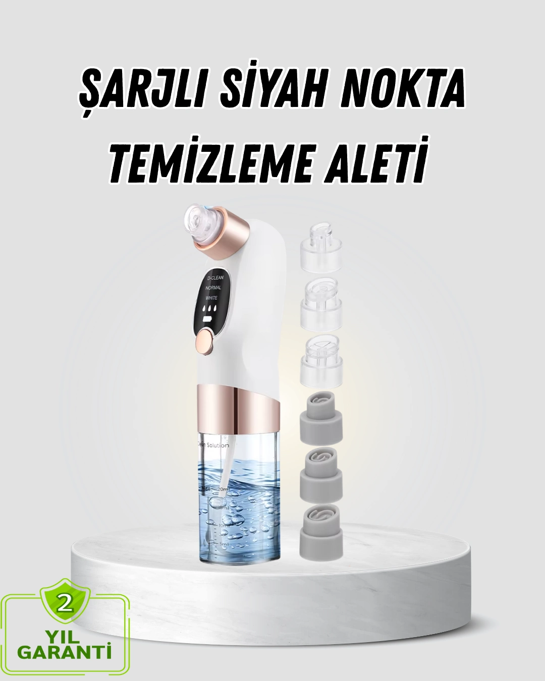 Vakum Teknolojili Siyah Nokta Temizleyici – Cilt Tonu Eşitleyen Masajlı Cilt Bakım Cihazı ( Lisinya )