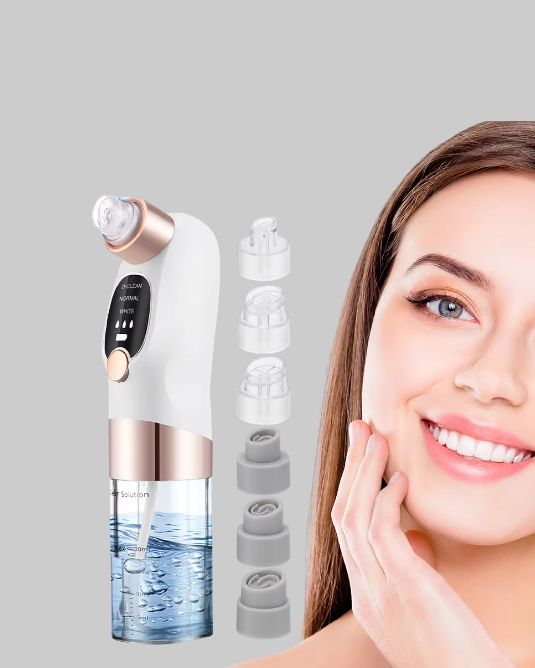 Vakum Teknolojili Siyah Nokta Temizleyici – Cilt Tonu Eşitleyen Masajlı Cilt Bakım Cihazı ( Lisinya )