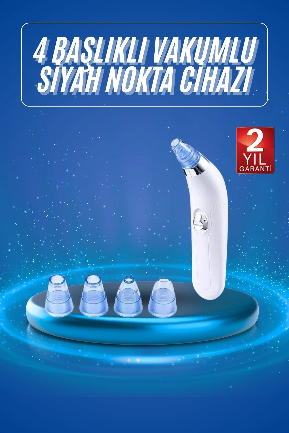 Vakumlu Siyah Nokta Ve Yüz Temizleme Cihazı 4 Başlıklı ( Lisinya )