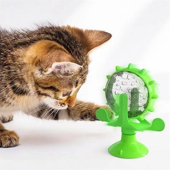 ® Vantuzlu Zilli İnteraktif Dönebilen Mama Kaplı Renkli Eğlenceli Eğitici Kedi Oyuncağı ( Lisinya ) ® Vantuzlu Zilli İnteraktif Dönebilen Mama Kaplı Renkli Eğlenceli Eğitici Kedi Oyuncağı ( Lisinya )