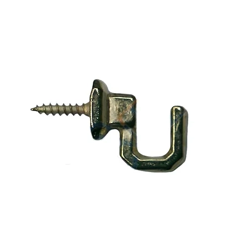 Vidalı Kanca, Askı Küçük - 15x18mm, Sarı - 1 Adet ( Lisinya )