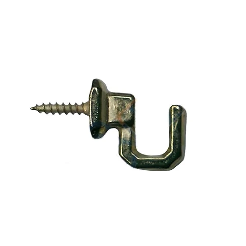 Vidalı Kanca, Askı Küçük - 15x18mm, Sarı - 100 Adet ( Lisinya )