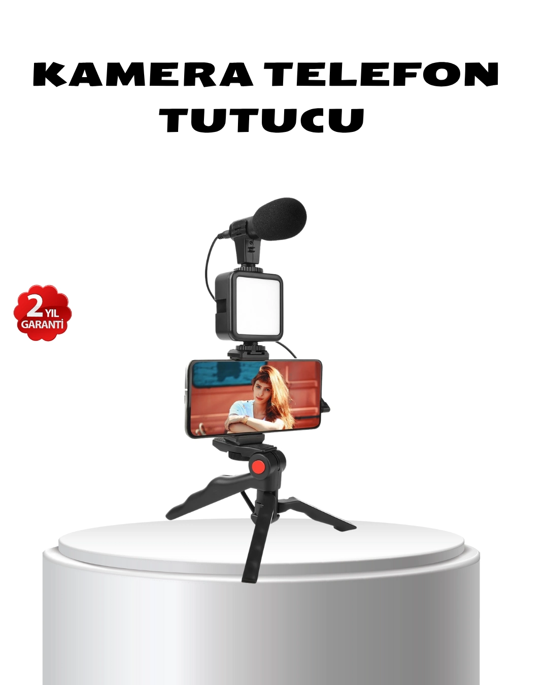 Video Çekim Kiti Tripod Led Işık Harici Mikrofon Ve Bluetooth Kumanda Seti ( Lisinya ) Video Çekim Kiti Tripod Led Işık Harici Mikrofon Ve Bluetooth Kumanda Seti ( Lisinya )