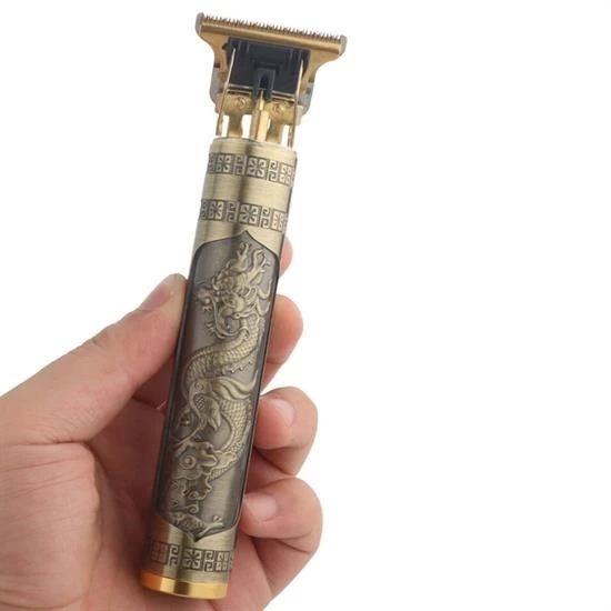 Vintage Görünümlü Güçlü 4 Farklı Başlıklı Usb Şarjlı Manuel Tıraş Makinası ( Lisinya ) Vintage Görünümlü Güçlü 4 Farklı Başlıklı Usb Şarjlı Manuel Tıraş Makinası ( Lisinya )