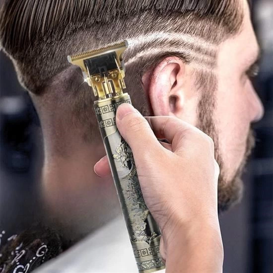 Vintage Görünümlü Güçlü 4 Farklı Başlıklı Usb Şarjlı Manuel Tıraş Makinası ( Lisinya ) Vintage Görünümlü Güçlü 4 Farklı Başlıklı Usb Şarjlı Manuel Tıraş Makinası ( Lisinya )