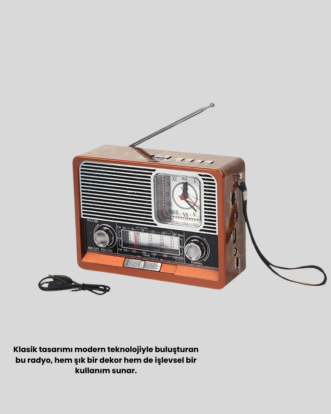 Vintage Radyo – Nostaljik Tasarım Ve Modern Teknoloji Bir Arada ( Lisinya ) Vintage Radyo – Nostaljik Tasarım Ve Modern Teknoloji Bir Arada ( Lisinya )