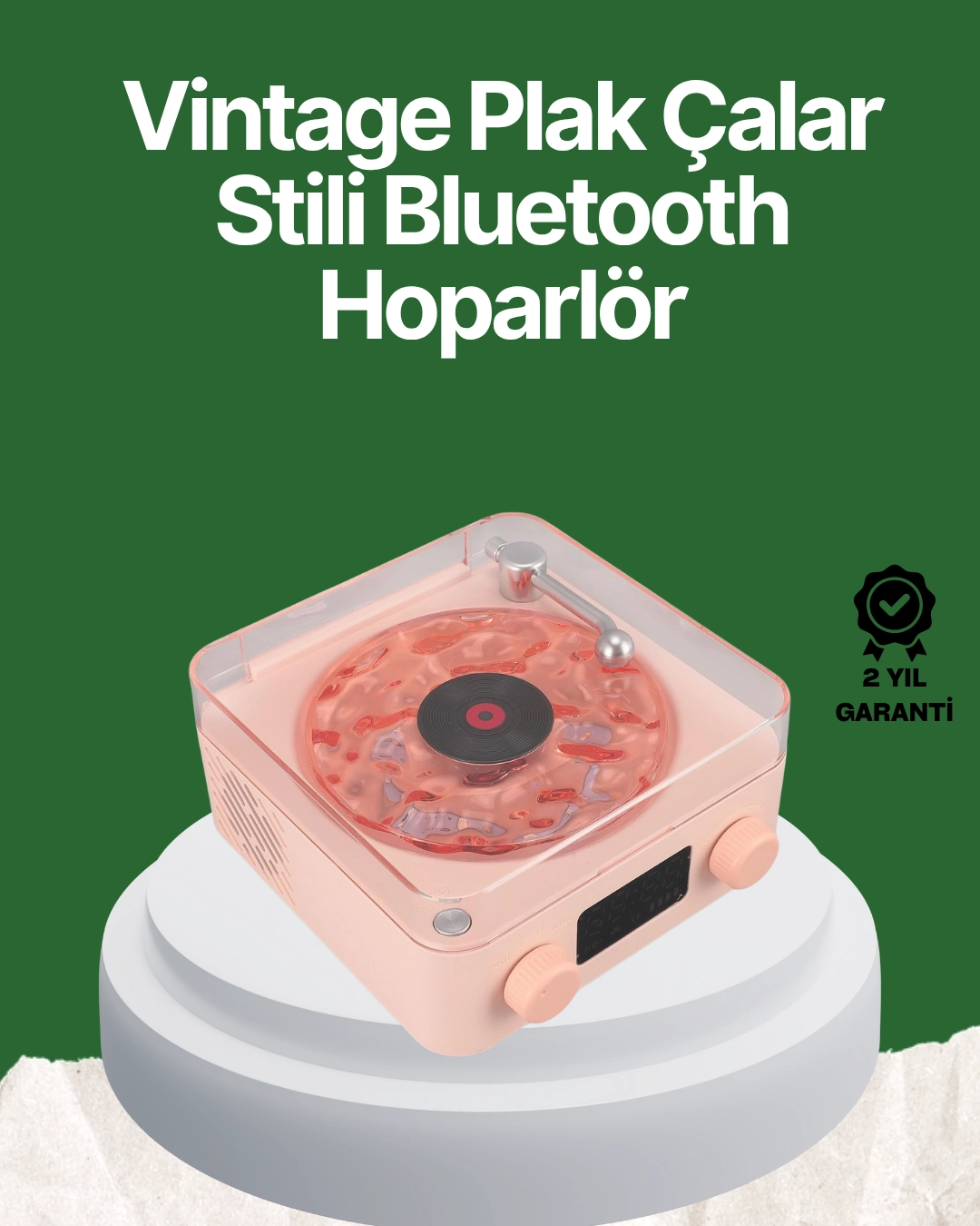 Vintage Tarz Bluetooth Hoparlör – Gece Işığı Ve Zaman Göstergeli ( Lisinya ) Vintage Tarz Bluetooth Hoparlör – Gece Işığı Ve Zaman Göstergeli ( Lisinya )