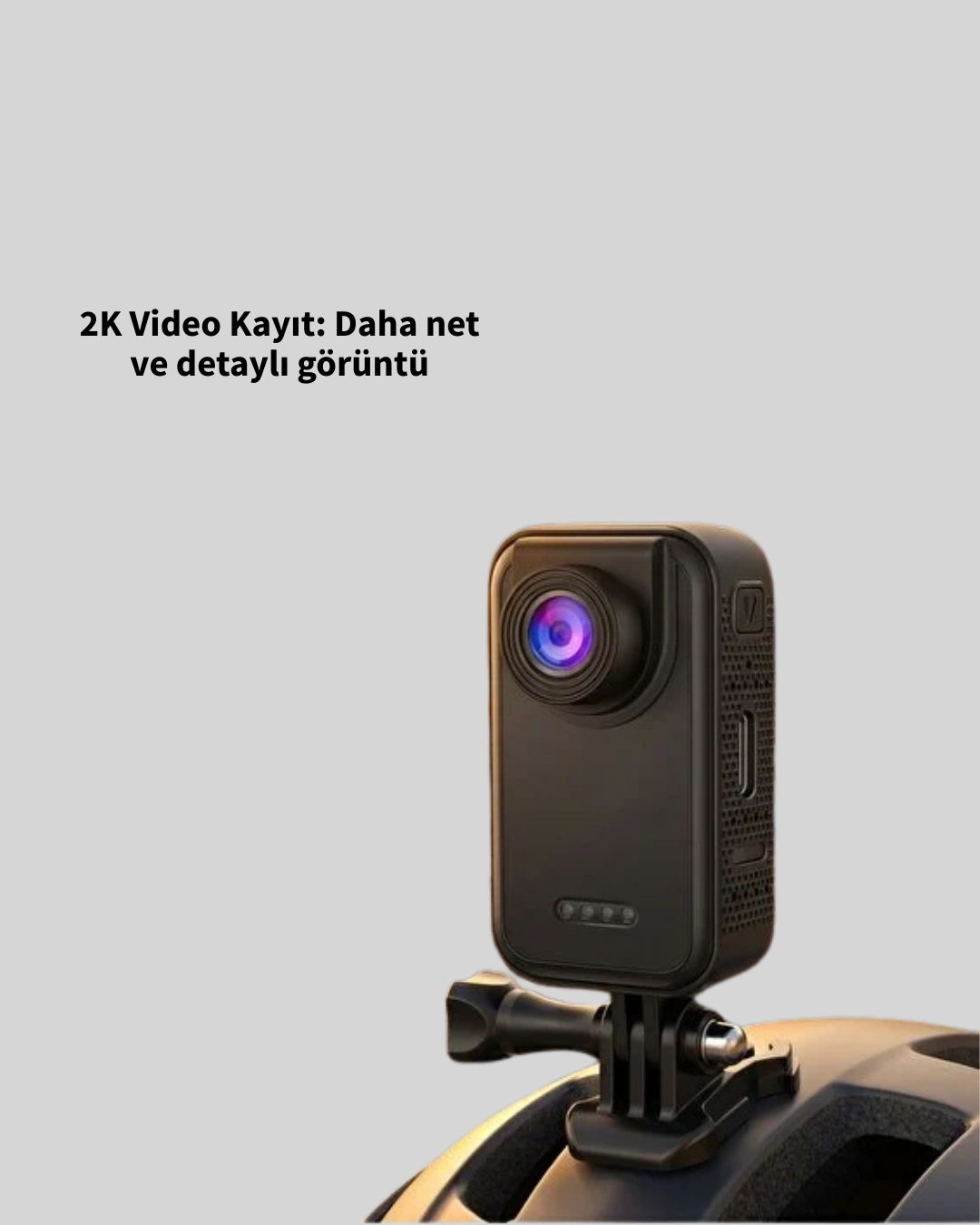 Vlog Ve Sosyal Medya Çekimleri İçin Kompakt Taşınabilir Kamera ( Lisinya )