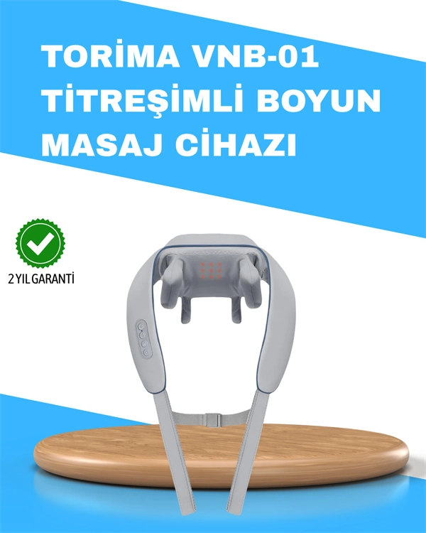 Vnb-01 Isı Terapili Titreşimli Boyun Masaj Aleti ( Lisinya )