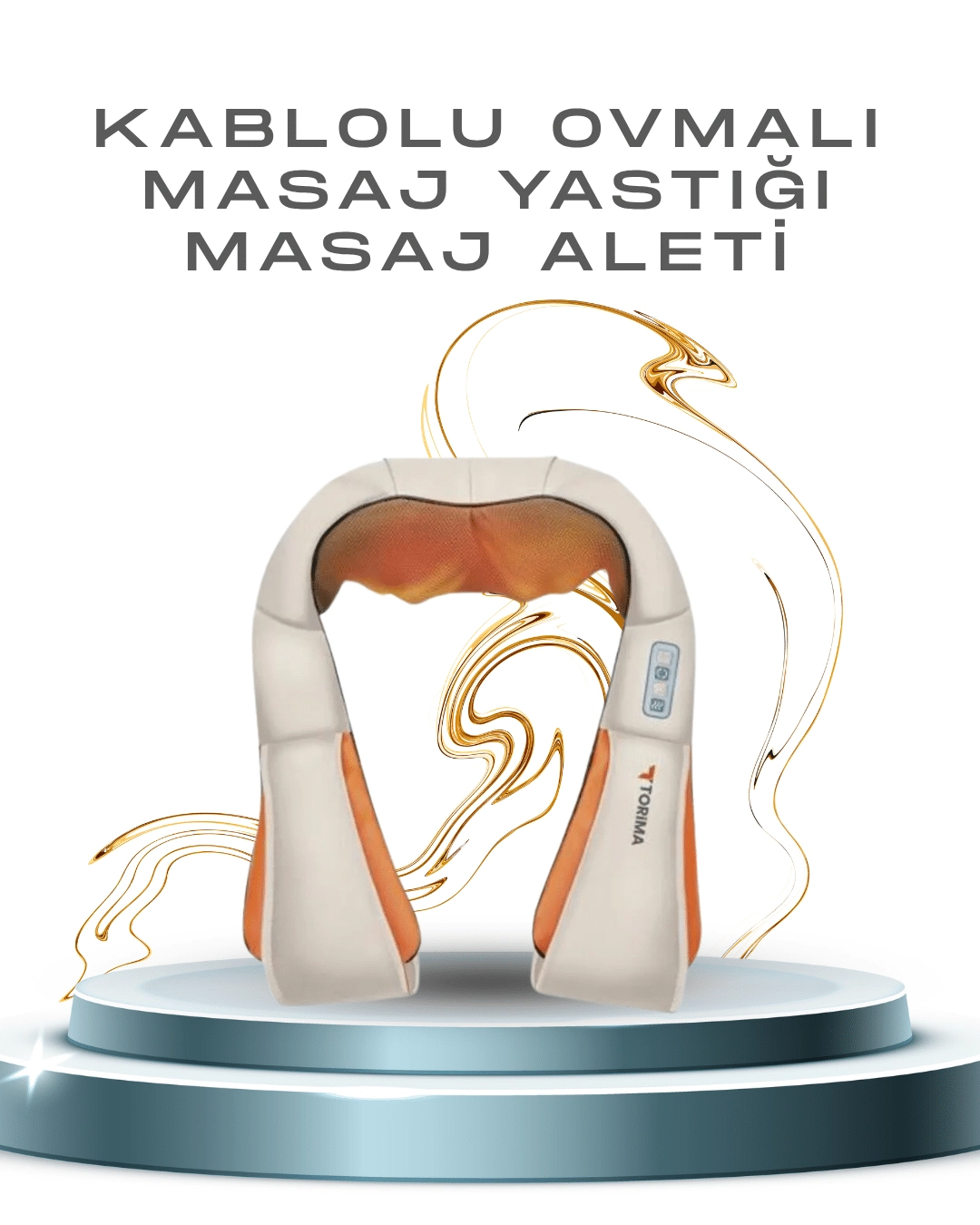 Vücut Masaj Aleti – Ergonomik Tasarım, Güçlü Ovmalı Masaj Teknolojisi ( Lisinya )