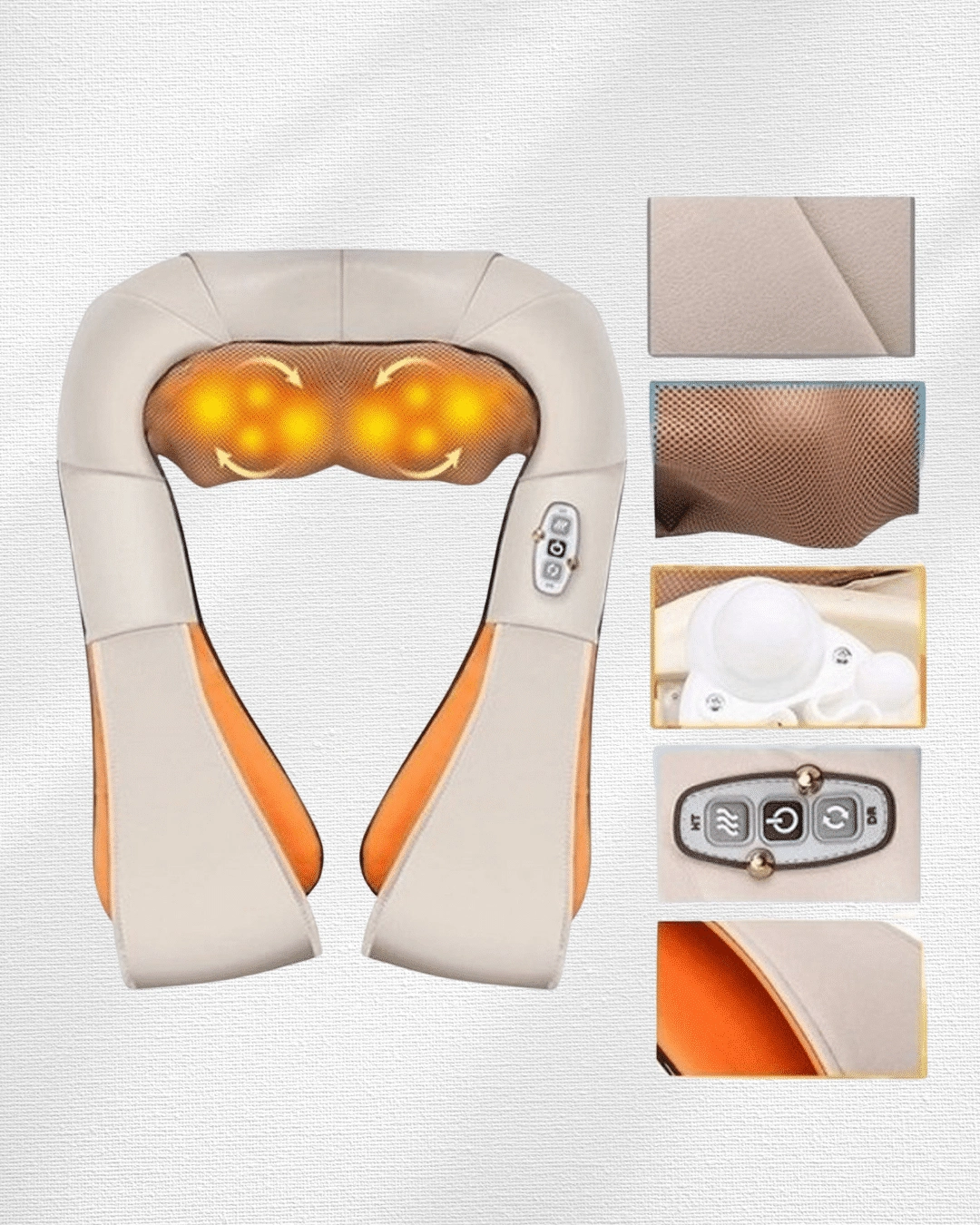 Vücut Masaj Aleti – Ergonomik Tasarım, Güçlü Ovmalı Masaj Teknolojisi ( Lisinya )