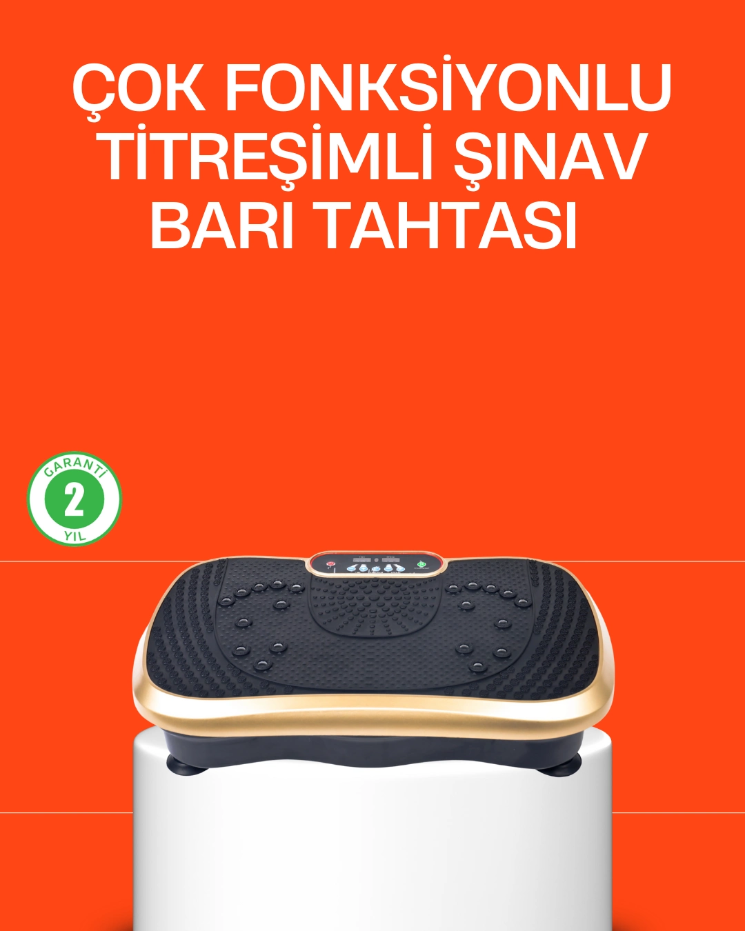 Vücut Şekillendirmeye Yardımcı Titreşimli Spor Platformu ( Lisinya )