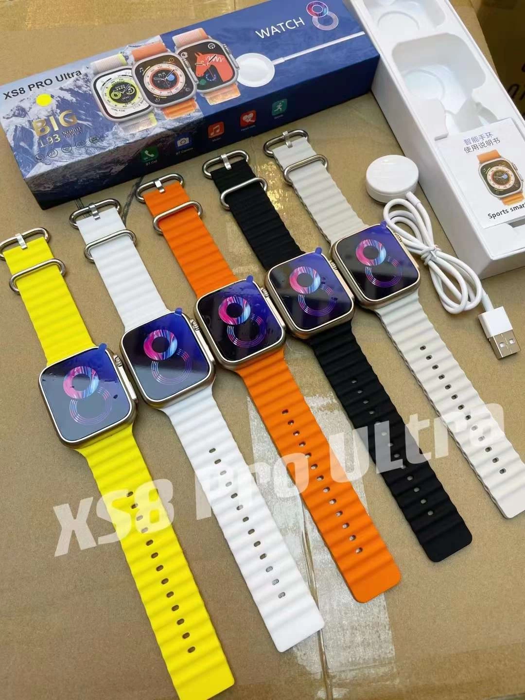 Watch 8 Akıllı Saat Xs8 Pro - Bluetooth, Su Geçirmezlik, Kablosuz Şarj ( Lisinya ) Watch 8 Akıllı Saat Xs8 Pro - Bluetooth, Su Geçirmezlik, Kablosuz Şarj ( Lisinya )