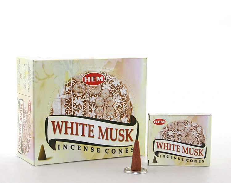 White Musk Aromalı Konik Tütsü ( Lisinya ) White Musk Aromalı Konik Tütsü ( Lisinya )