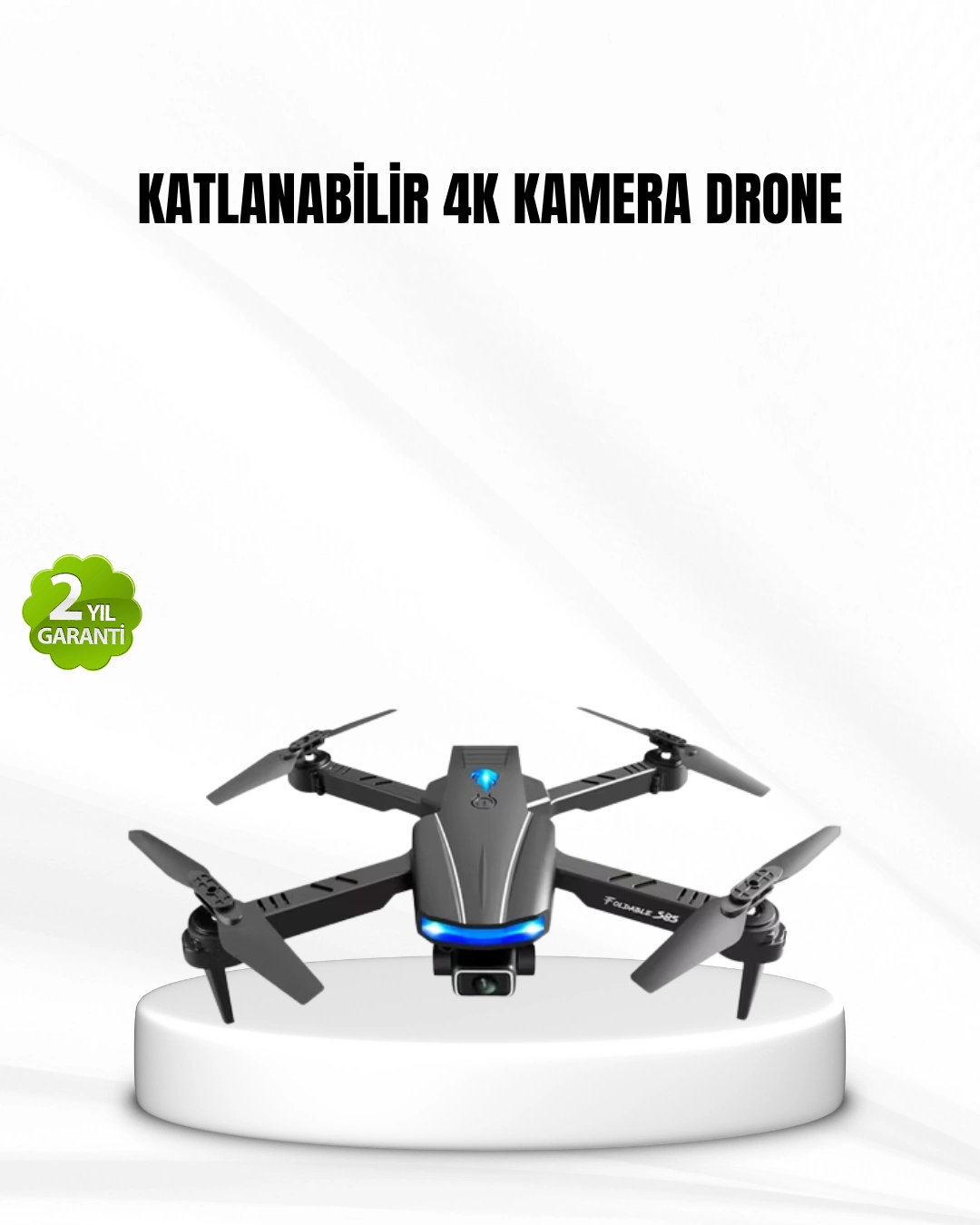 Wi-fi Bağlantılı 4k Drone Katlanabilir Ve 360° Takla Özellikli ( Lisinya ) Wi-fi Bağlantılı 4k Drone Katlanabilir Ve 360° Takla Özellikli ( Lisinya )