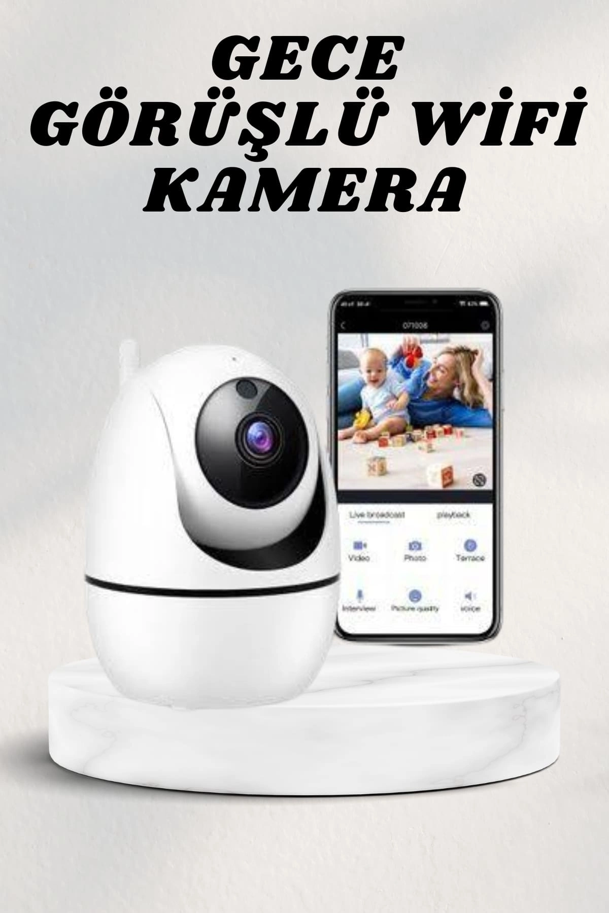 Kablosuz Kamerası Kablosuz Kablosuz Güvenlik Kamerası ( Lisinya )