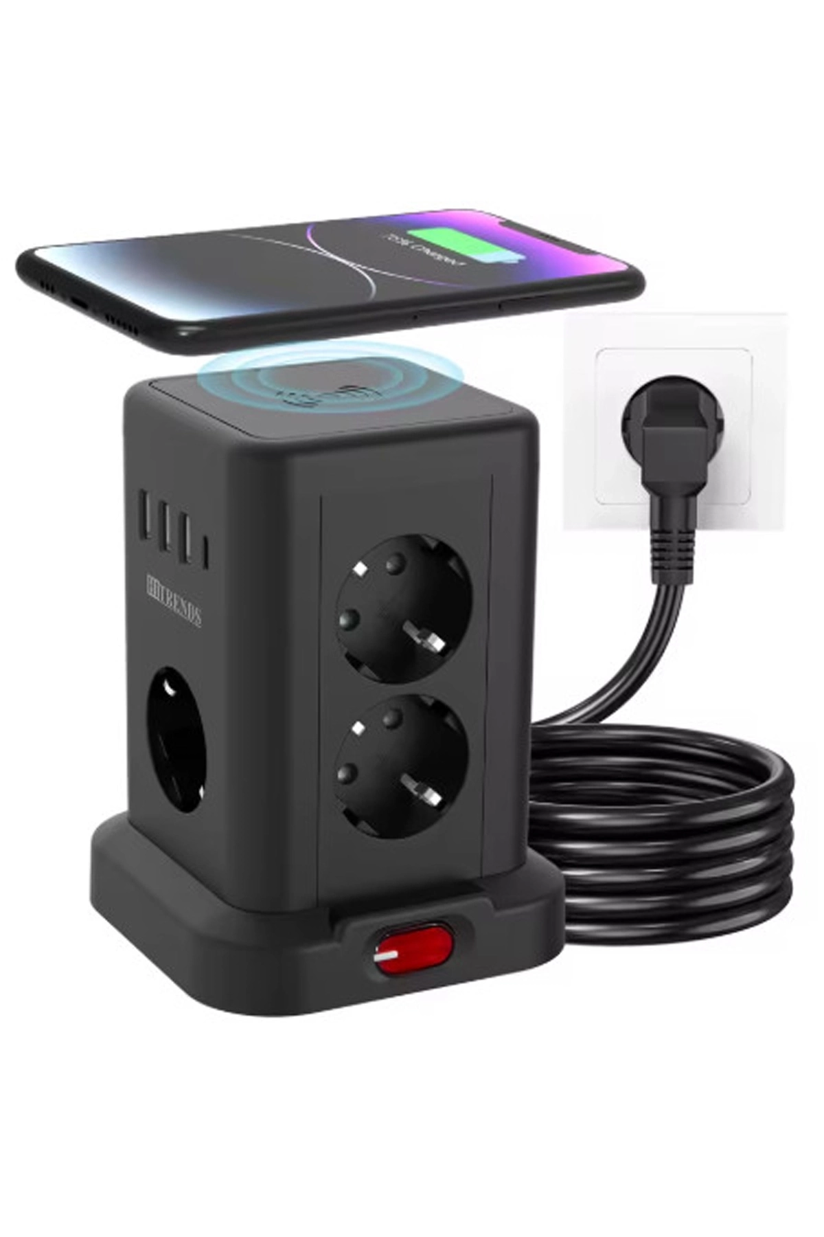 Wp-707 3 Usb-a + 1 Type-c Çıkışlı Kule Tipi Akım Korumalı Çoklu Priz – Tek Tuş Kontrol Masaüstü ( Lisinya ) Wp-707 3 Usb-a + 1 Type-c Çıkışlı Kule Tipi Akım Korumalı Çoklu Priz – Tek Tuş Kontrol Masaüstü ( Lisinya )