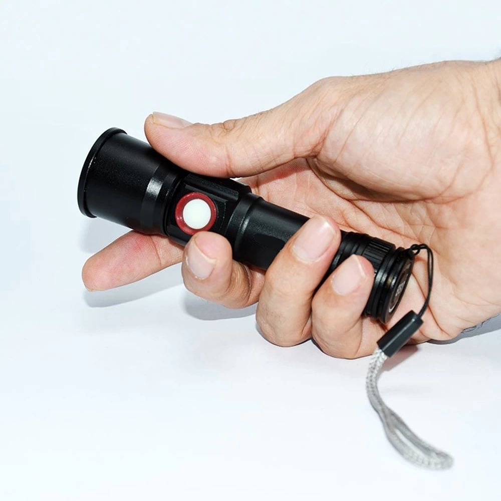 Xml-2 Led 1.000 Lümen  Usb Şarjlı El Feneri  Wt-611 ( Lisinya )